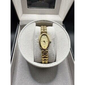 Pulsar Gold Tone Oval Dial Women's Watch